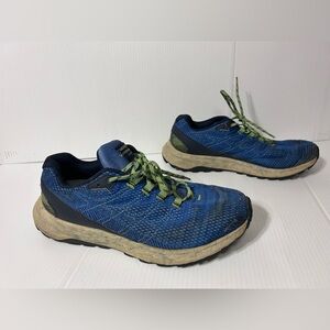 MERRELL J066987W blue sneaker shoe trail walking men size 9.5 W